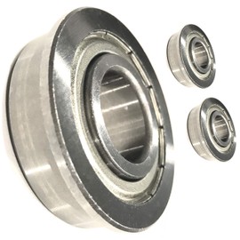 HD Switch (2 Pack) Front Wheel Bearings Replaces John Deere 312, 318, 330, 420, 430, F510, F680, F935 - Heavy Duty Upgrade