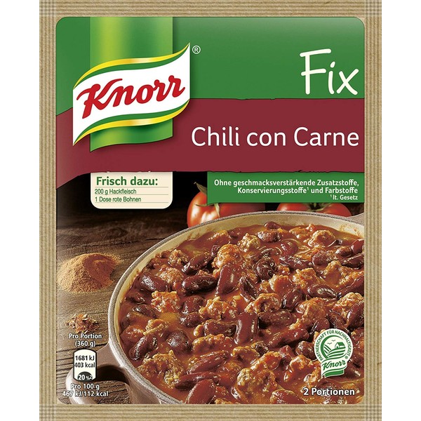 Knorr Fix Chili Con Carne
