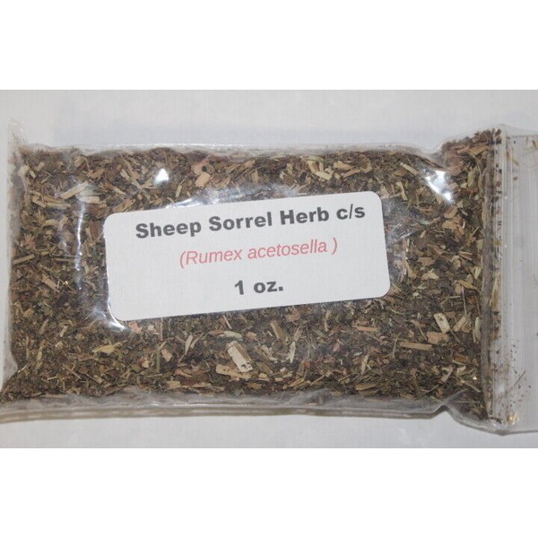 Unbranded 1 oz Sheep Sorrel Herb c/s (Rumex acetosella)