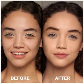 Apooliy 2pcs Matte Liquid Foundation,Full Coverage,Flawless Makeup, Minimizes Pores,Lightweight, 24Hr Long Wear,Waterproof,Oil-Control,Sweat-Proof