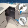 135 Degree Corner Cabinet Hinges, Lazy Susan Bi-Fold Door Hinges
