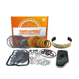 TRANSPEED 4F27E FN4A-EL Automatic Transmission Rebuild Master Kit Friction Plates Clutch Plate Oil Filter + Brake Band Compatible With For Mazda 3/5/6 Ford Focus Fiesta C-max