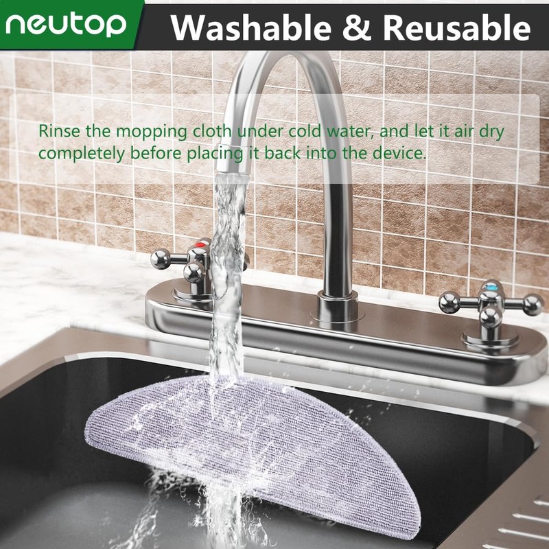 neutop Mop Pads Compatible with iRobot Roomba Combo j5/j5+, Combo