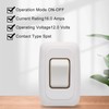 Single SPST On-Off Switch with Bezel, Technology Components 12V Light