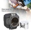 46mm Cylinder Piston Gasket Kit Replacement for Stihl 028/Super AV