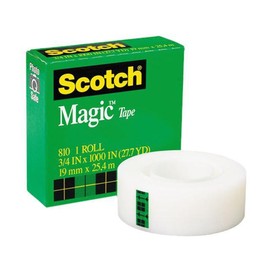 Scotch Magic Tape [Invisible Matte Finish]: 3/4 in. x 1000 in. *1-pack