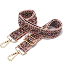Shoulder Strap for Bags, Bag Strap, Bag Straps for Changing, Women's Wide Bag Strap, Accessories, Shoulder Strap, Carry Strap, Bag C06 Gold/3.8 cm