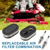 VooGenzek 2 x Lawnmower Air Filter and 2 x Spark