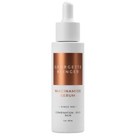Niacinamide Serum - Minimizes Appearance of Pores, Balances Sebum Without Drying Skin, and Strengthens Moisture Barrier with Salicylic Acid and Hyaluronic Acid For Face - 1 oz by Georgette Klinger
