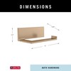 Delta Vero (1-Pack) Toilet Paper Holder Champagne Bronze Tissue Roll