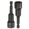 sourcing map 2Pcs 1/4" Hex Shank 12mm Magnetic Hex Socket