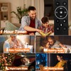 Brilvibera 2 Packs Remote Control Bulb Set, A19 LED Light