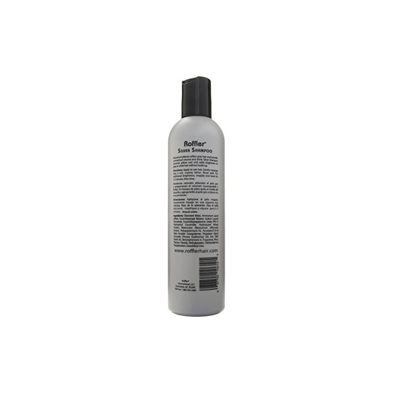 Roffler Silver Shampoo 10.1oz - Violet - Daily Hair Shampoo