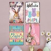 Happy Easter Bunny Decor 4Pcs Set