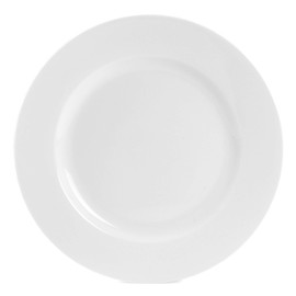 Everyday White Classic Rim Set of 4 Salad Plates, 8.25 inch