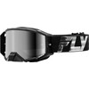 Fly Racing 2024 Adult Zone Elite Goggle Black/Silver with Silver