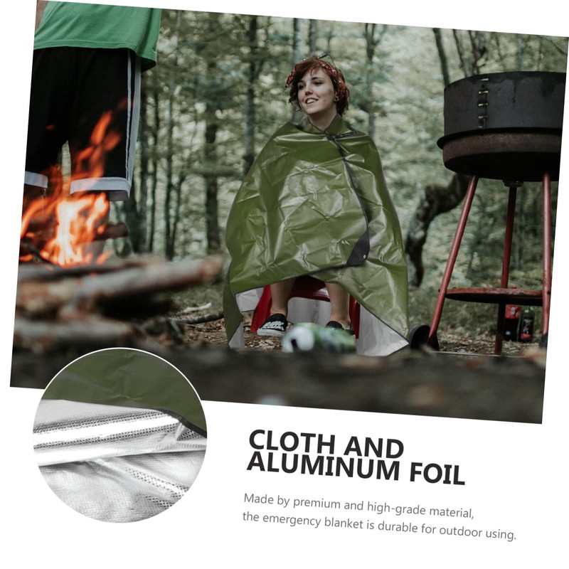 Mipcase Thermal Emergency Blanket Thicken Insulation Awning for Tent Survival