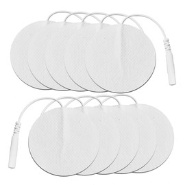 10 pcs Replacement TENS Pads Gel Sheet 2mm Pin Connector for TENS Machine