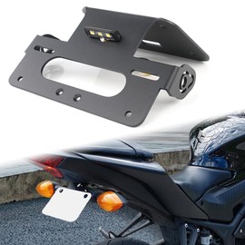 Mantt for Fender Eliminator Fit for R25 2014-2024, R3 2015-2025, MT-25 2015-2024, MT-03 2015-2024 Tail Tidy License Plate Holder