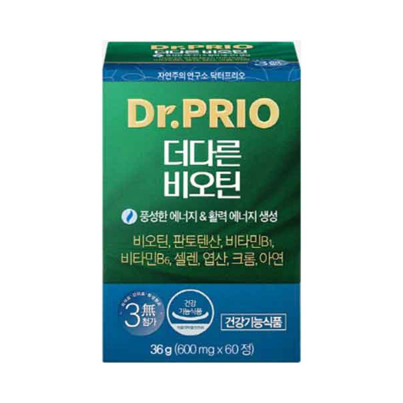 Dr.PRIO The Different Biotin 60 Tablets (4-week supply) - Dr.PRIO