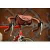 american blue Leather Bicycle Bag Handlebar Bag Saddle Bag Shoulder