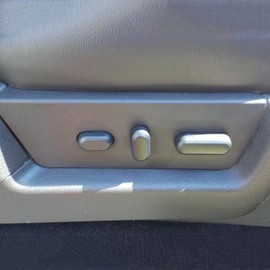 KYYET Fits For 2009 2010 2011 2012 2013 2014 Ford F-150 Front Passenger Seat Switch Housing Trim Bezel Panel