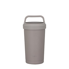 CBJAPAN 370 holms Water Bottle Tumbler, 12.5 fl oz (370 ml), Dark Gray, Dishwasher Safe, Includes Handle, Vacuum Insulated, Double Layer Construction, Tumbler with Handle