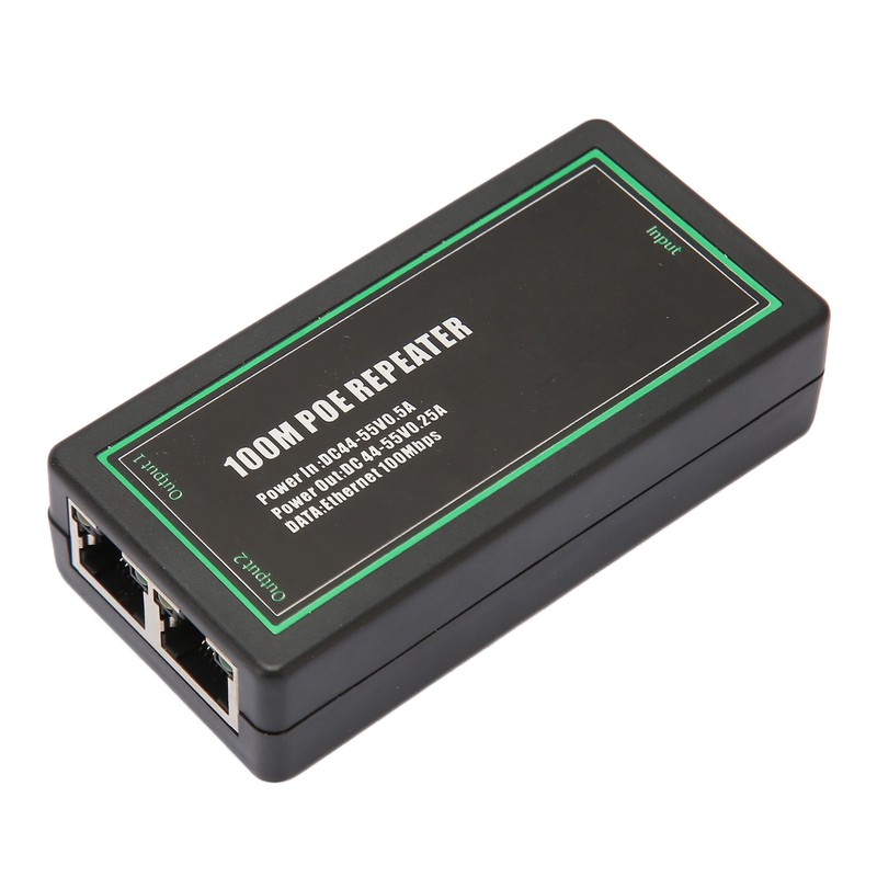 POE Extender Standard Gigabit Monitoring Signal Repeater Splitter for IP