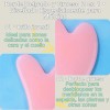 Guasha Facial Y Cuello Resina Natural Gran Tamaño Stylrtop