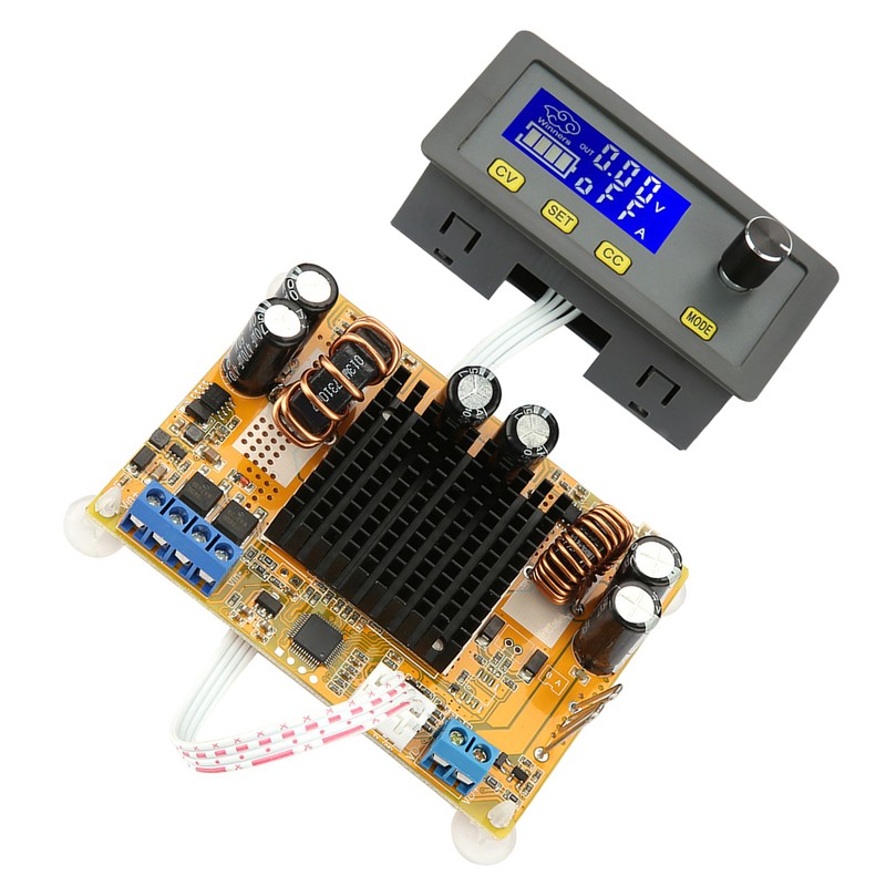 DCDC Adjustable 5A LCD Digital Automatic Stepup Stepdown Voltage Module
