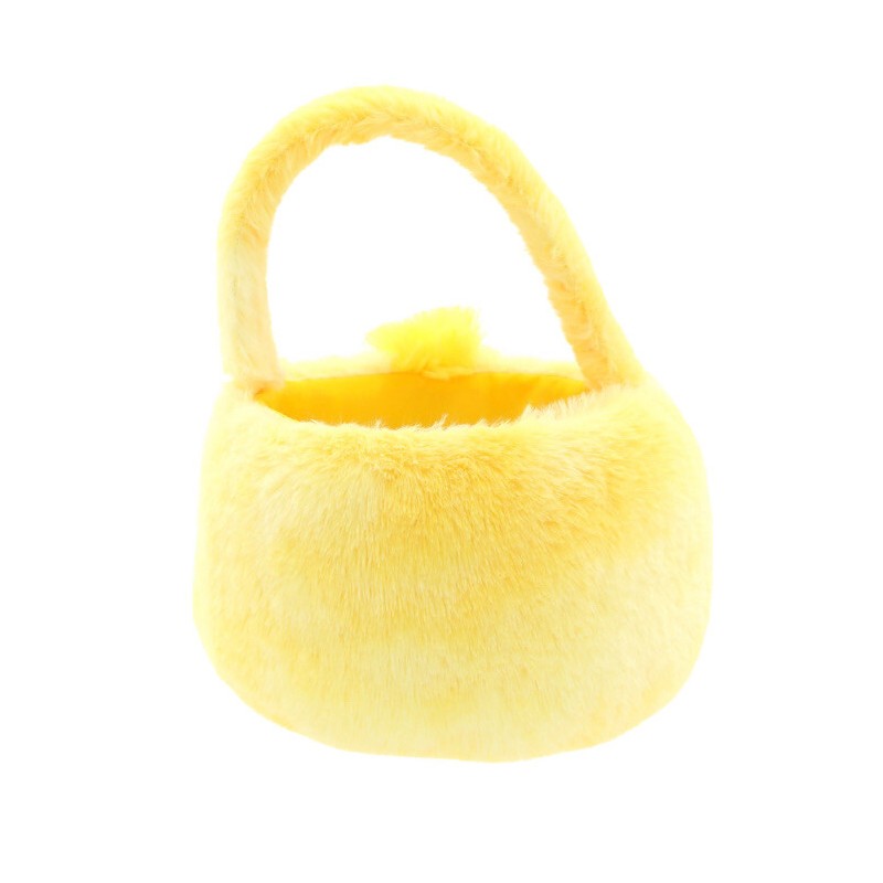 Easter Plush Chubby Cheek Easter Basket, Chick