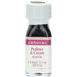 LorAnn Oils Flavorings and Essential Oils, Pralines and Cream, 0.125 Ounce (Pack of 12)