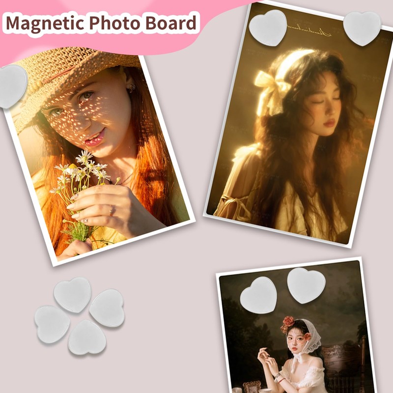 DUJEQM Fridge Magnets Whiteboard Magnets Notice Board Small Round Magnets