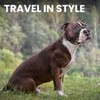 BRONZEDOG Pitbull Dog Muzzle Breathable Metal Basket for Large Dogs