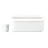 Fujihoro NK-201 Storage Container, Small Bran Pickle Container with Water
