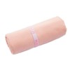 Decathlon Nabaiji Ultra Compact Microfibre Stiped Towel Fluo Pale Peach