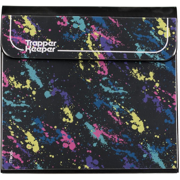Mead Trapper Keeper Binder, Retro Design, 1 Inch Binder with