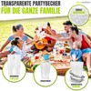 idea-station Plastic Cups 16 x 300 ml - Transparent -