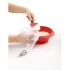 Lekue Platium Silicon Piping Bag, Transparent