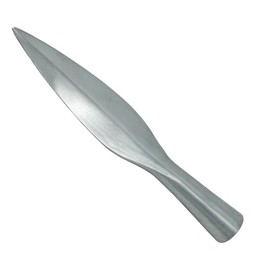 Medieval Spear Head Hand Forged from Carbon Steel Functional Viking Spearhead Combat Battle Ready Armor Hunting Lozenge Throwing Spearhead LARP SCA (6.5 Inches - Polish)