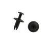 VekAuto 50Pcs 5mm Hole 15mm Dia Plastic Rivets Fastener Clips