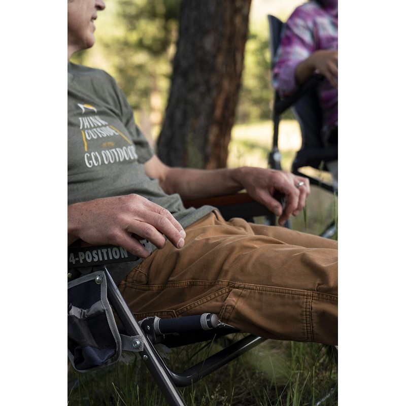 GCI Outdoor Wilderness Reclining Portable Backpack Chair