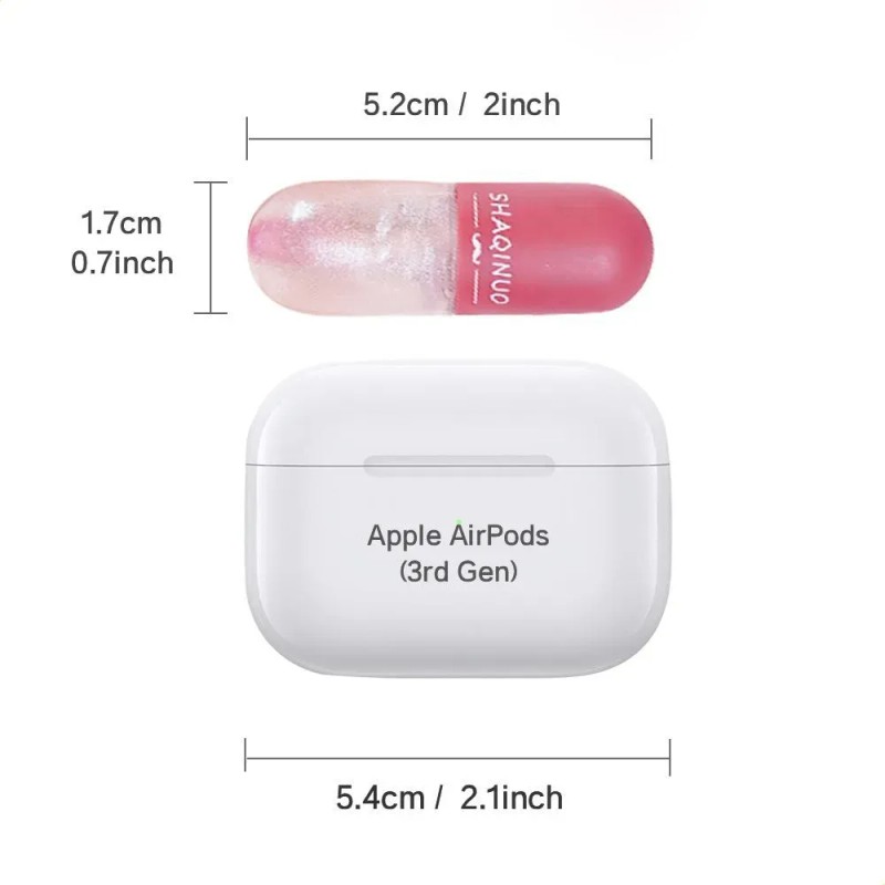 Set De 3 Labiales Glosswater Bálsamo Hidratación Duradera