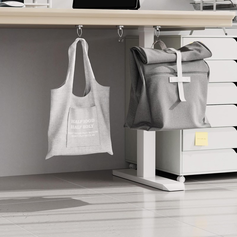 Homion Magnetic Hooks, Stainless Steel, Rust Free, Includes Magnets, Vertical