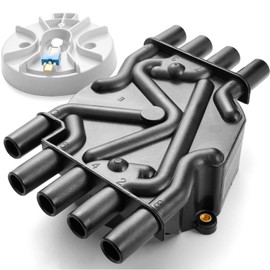 Bravex Distributor Cap and Rotor Kit Brass Terminals For Chevy GMC Vortec V8 5.0L & 5.7L DR474/ DR331 Trucks