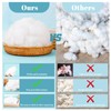 LOKUNN 1800g/63.49oz Polyester Fiber, Polyester Fiber Fill, Pillow Stuffing, Stuffing