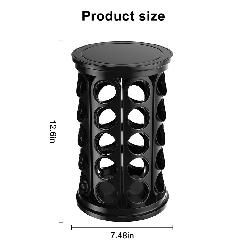 K Cup Holder, Coffee Pod Carousel Organizer K Cup Stand,