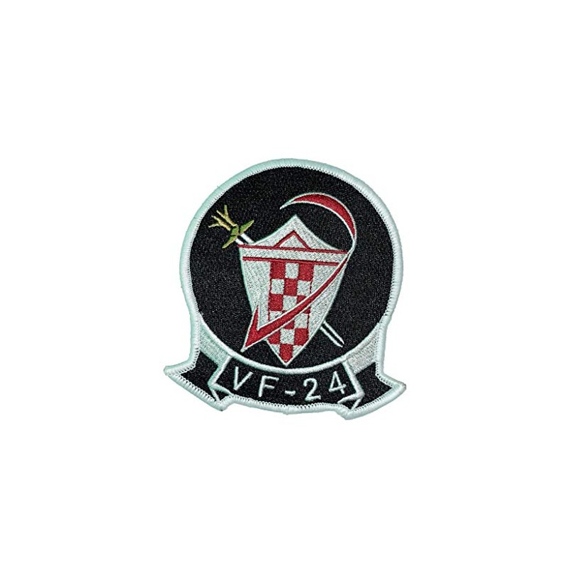 VF-24 Checkertails Squadron Patch – Sew on, 4"