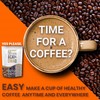 SWIZER Chia Seeds Coffee Healthy Instant Coffee Packets Single Serve
