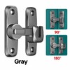 Sliding Door Latch Lock for Home Security – 90/180 Degree